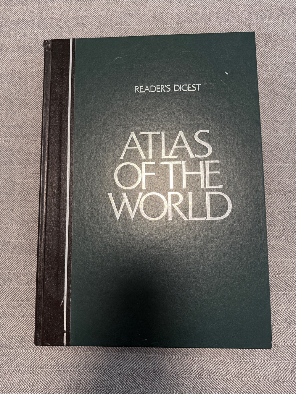 Vintage Reader's Digest Atlas of the World - Dark Green Hardcover.